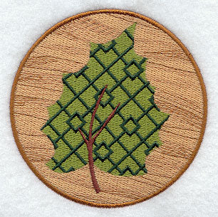 Kaleidoscope Autumn Splendor Leaf Medallion
