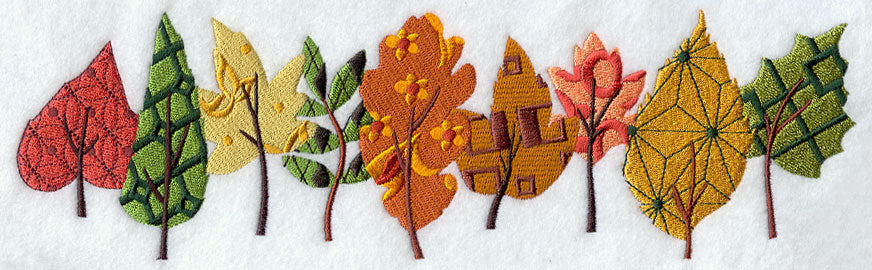 Kaleidoscope Autumn Leaves