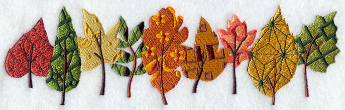 Kaleidoscope Autumn Leaves