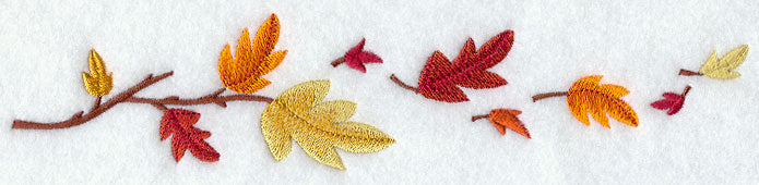 Brilliant Autumn Branches Border