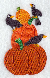 Creepy Crows and Pumpkins Stack