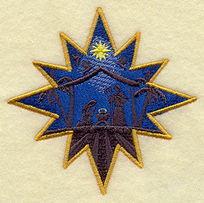 Star of Bethlehem Manger Scene