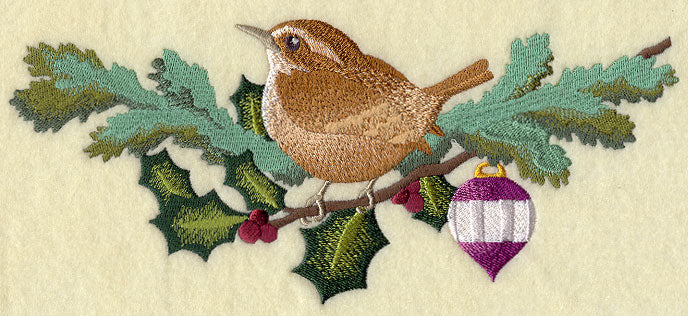 Holly Jolly Wren Spray