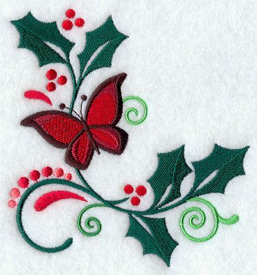 Feliz Flutterby Holly Corner