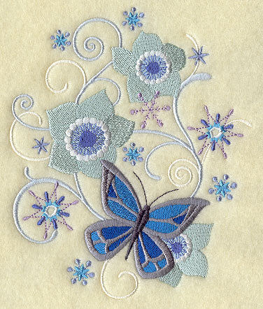 Feliz Flutterby Wintry Rose