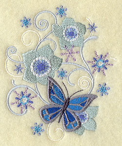 Feliz Flutterby Wintry Rose