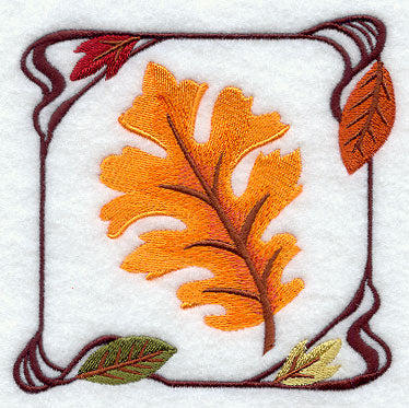 Four Seasons Nouveau Tile - Autumn Leaves