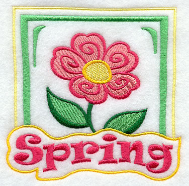 A View of the Seasons - Spring Flower