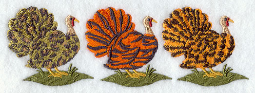 Animal Print Turkey Trio