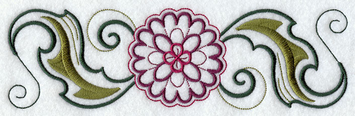 Chrysanthemum Border (Vintage)