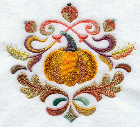 Fall into Color Pumpkin Circle