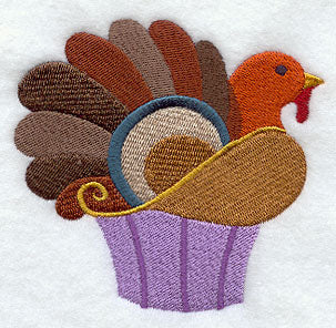 Give Thanks Cupcakes - Turkey