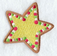 Sprinkle Star Christmas Cookie