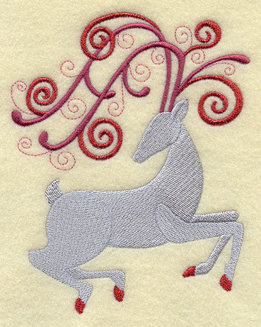 Silver Reindeer