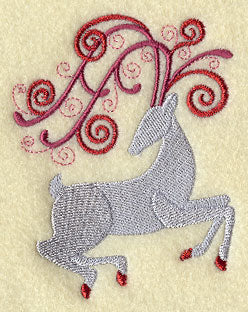 Silver Reindeer