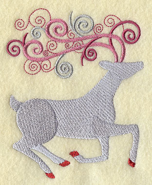 Reindeer Flourish