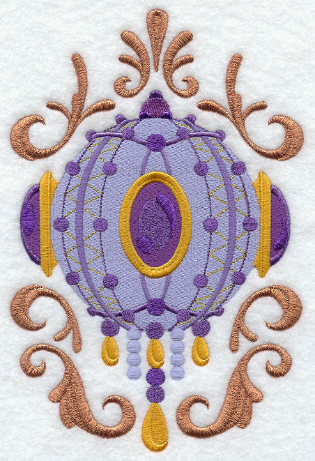 Victorian Shimmer Ornament - Filigree