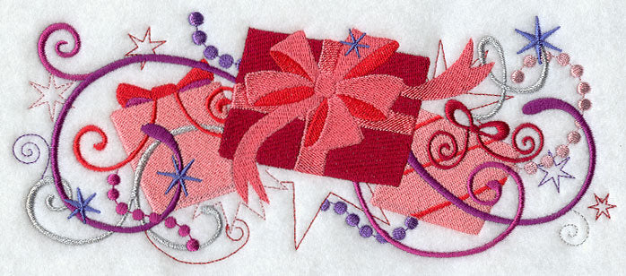 Holiday Gift Glitz Border