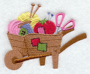 Wheelbarrow Full o' Stitching