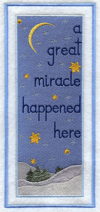 Snowy Evening - A Great Miracle Happened Here