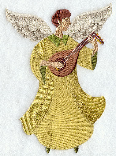 Christmas Music Angel with Lute