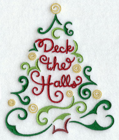 Season's Tidings Tree - Deck the Halls