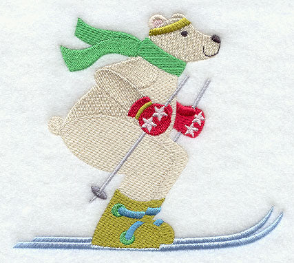 Snow Ski Bear