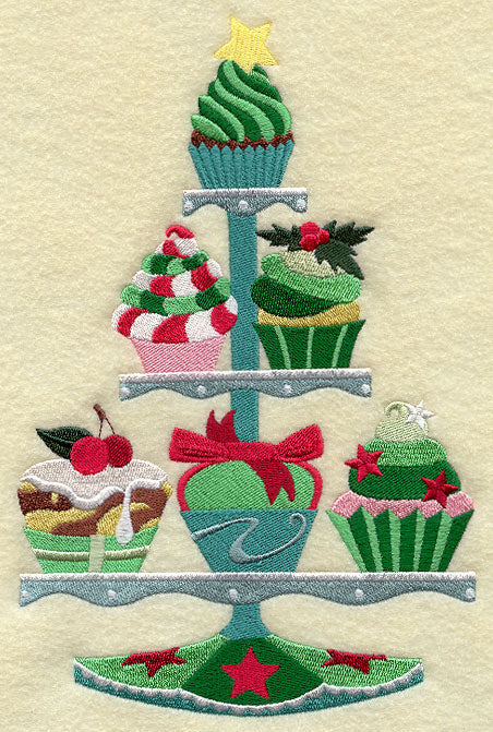 Christmas Cupcake Tree