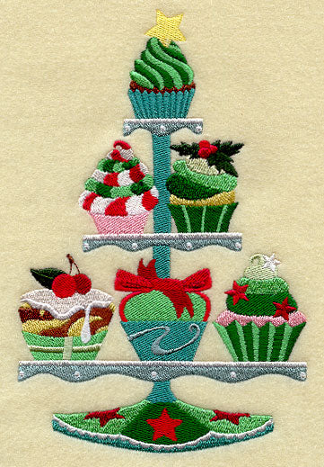 Christmas Cupcake Tree