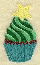 Star & Swirls Cupcake