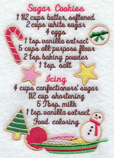 Sugar Cookies Recipe