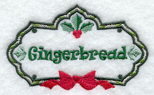 Gingerbread Label