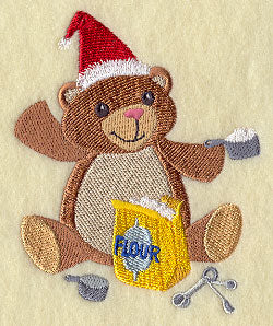 Beary Christmas Baker - Measuring Flour