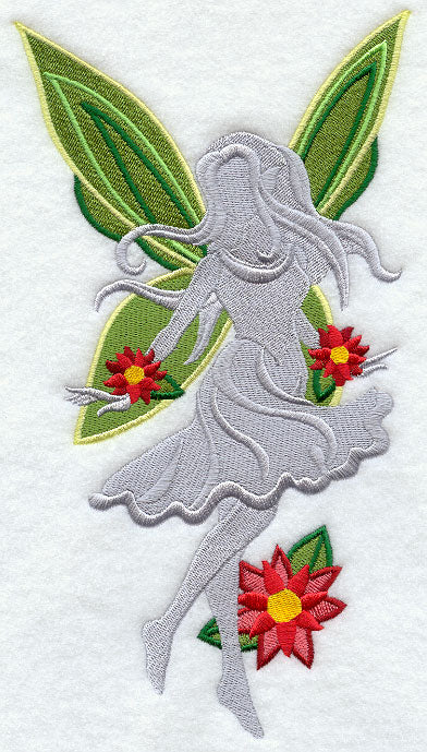 Silhouette Fairy - Poinsettia