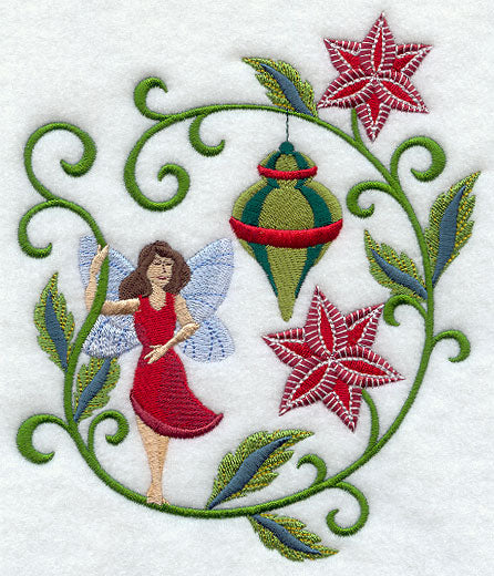 Jacobean Christmas Fairy - Ornament