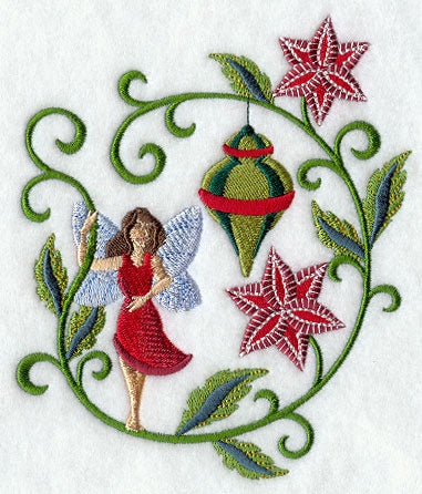 Jacobean Christmas Fairy - Ornament