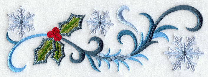 Jacobean Christmas Fairy Border
