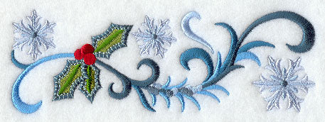 Jacobean Christmas Fairy Border