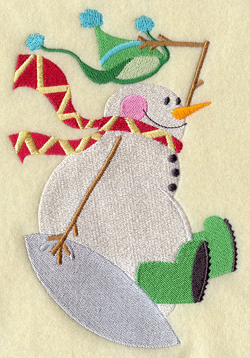 Snowman Adventures - Sledding