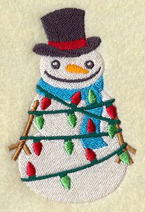 Tangled Up in Lights Snow Dad