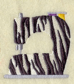 Sewing Safari - Zebra Sewing Machine