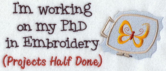 PhD in Embroidery