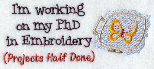 PhD in Embroidery