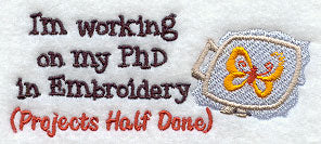 PhD in Embroidery