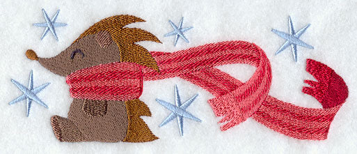 Wrapped Up In Winter Hedgehog