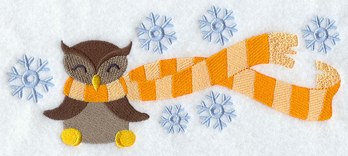 Wrapped Up In Winter Owl