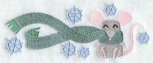 Wrapped Up In Winter Mouse