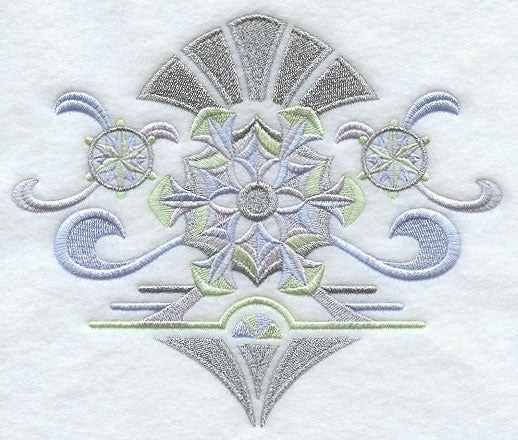Art Deco Snowflakes 1