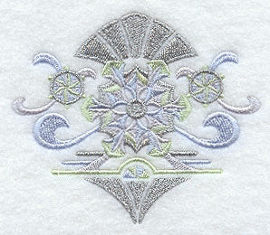 Art Deco Snowflakes 1