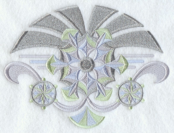 Art Deco Snowflakes 2
